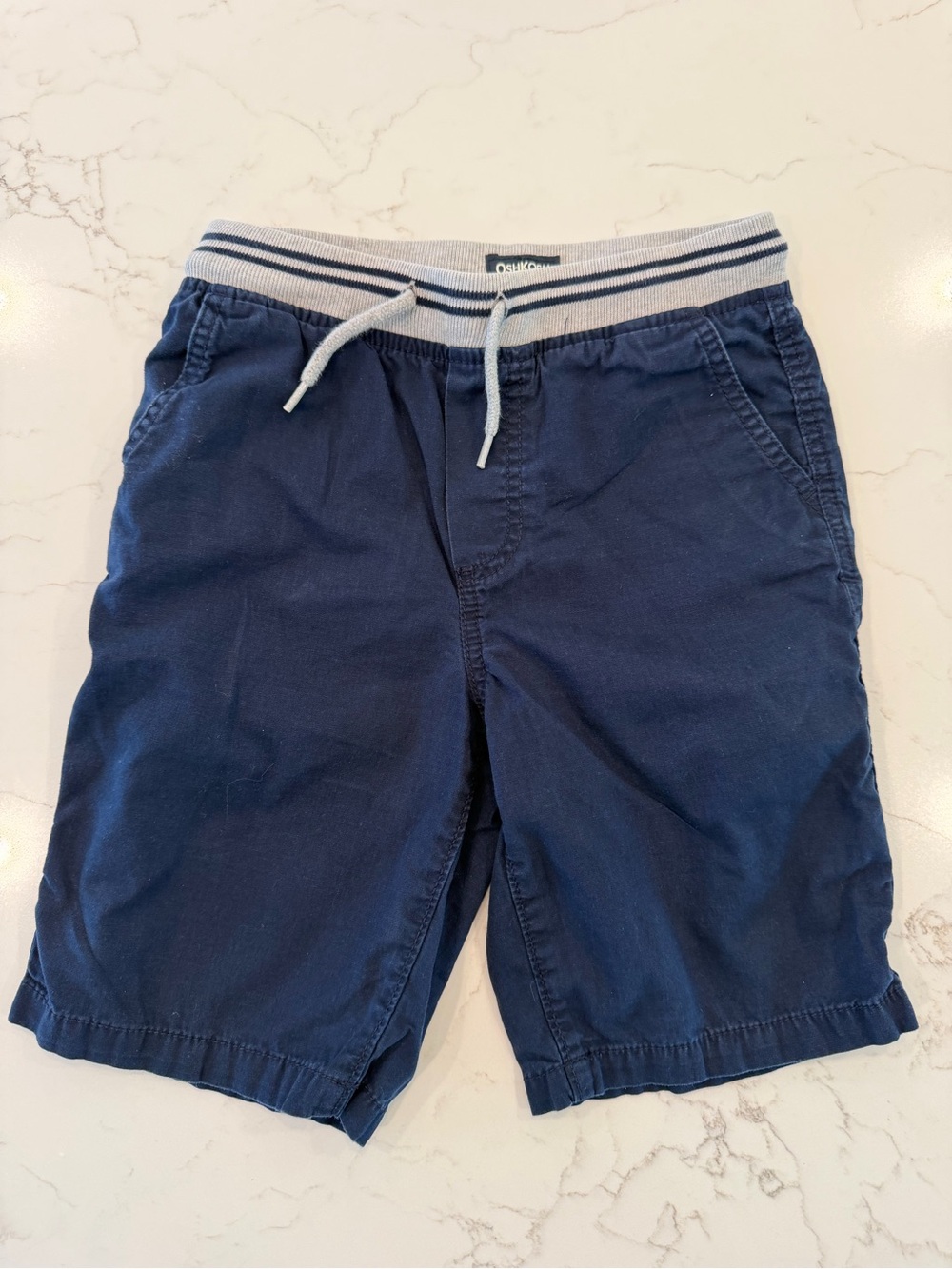 OshKosh B'gosh Navy Blue Elastic Waist Kid’s Athletic Shorts